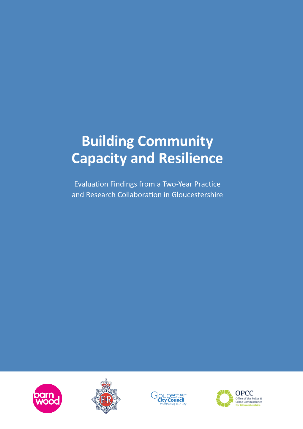 Building Community Capacity and Resilience