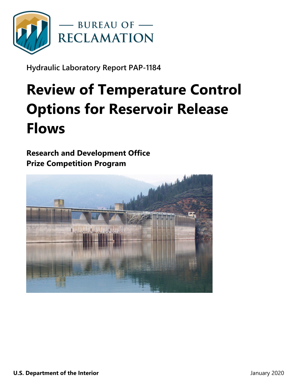 Review of Temperature Control Options for Reservoir Release Flows