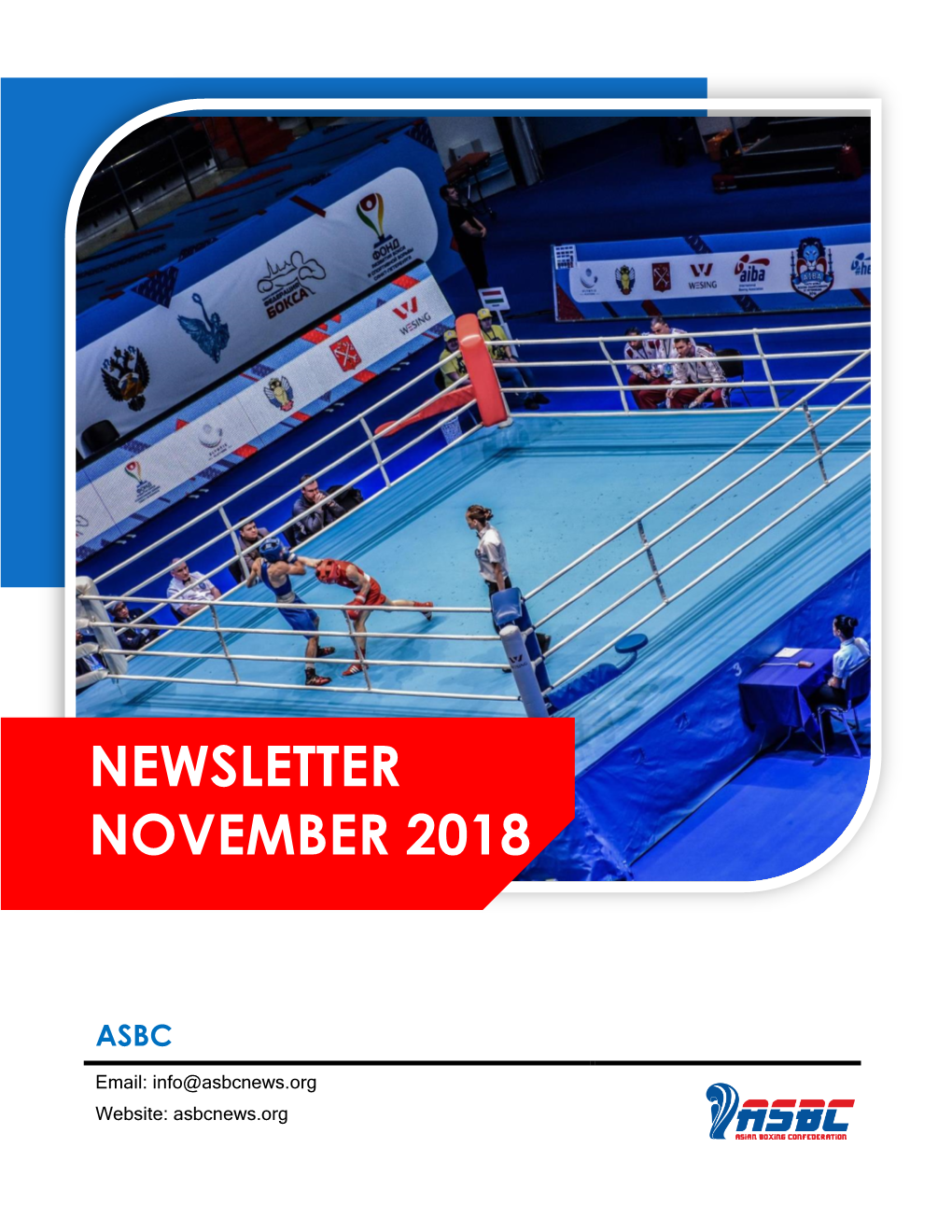 Newsletter November 2018