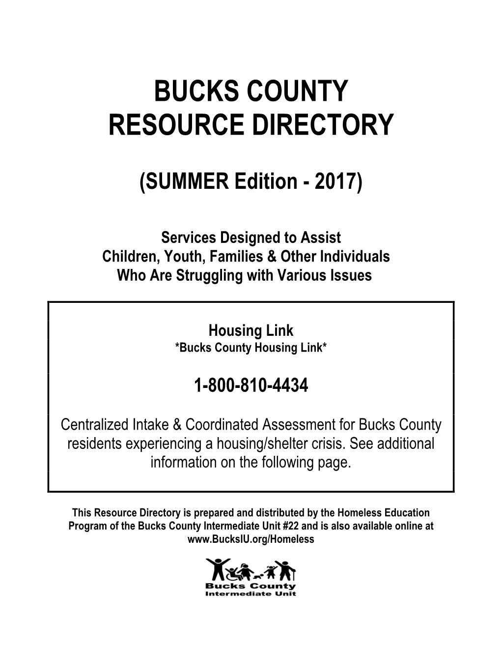 Bucks County Resource Directory