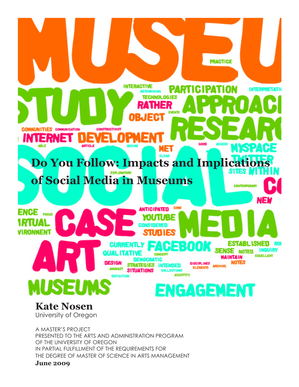 Impacts and Implications of Social Media in Museums