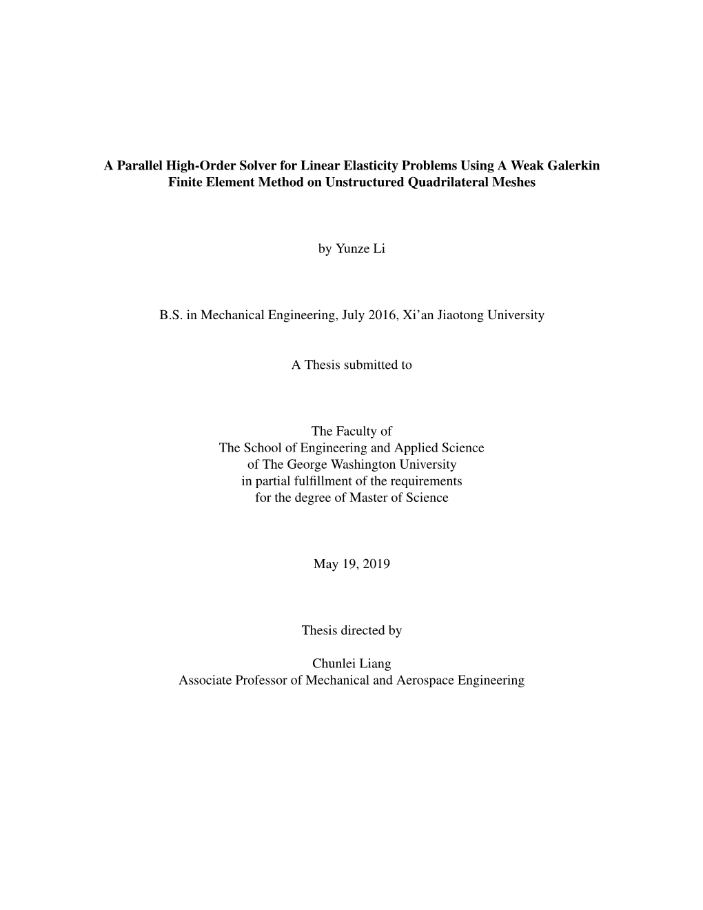 A Parallel High-Order Solver for Linear Elasticity Problems Using a Weak Galerkin Finite Element Method on Unstructured Quadrilateral Meshes