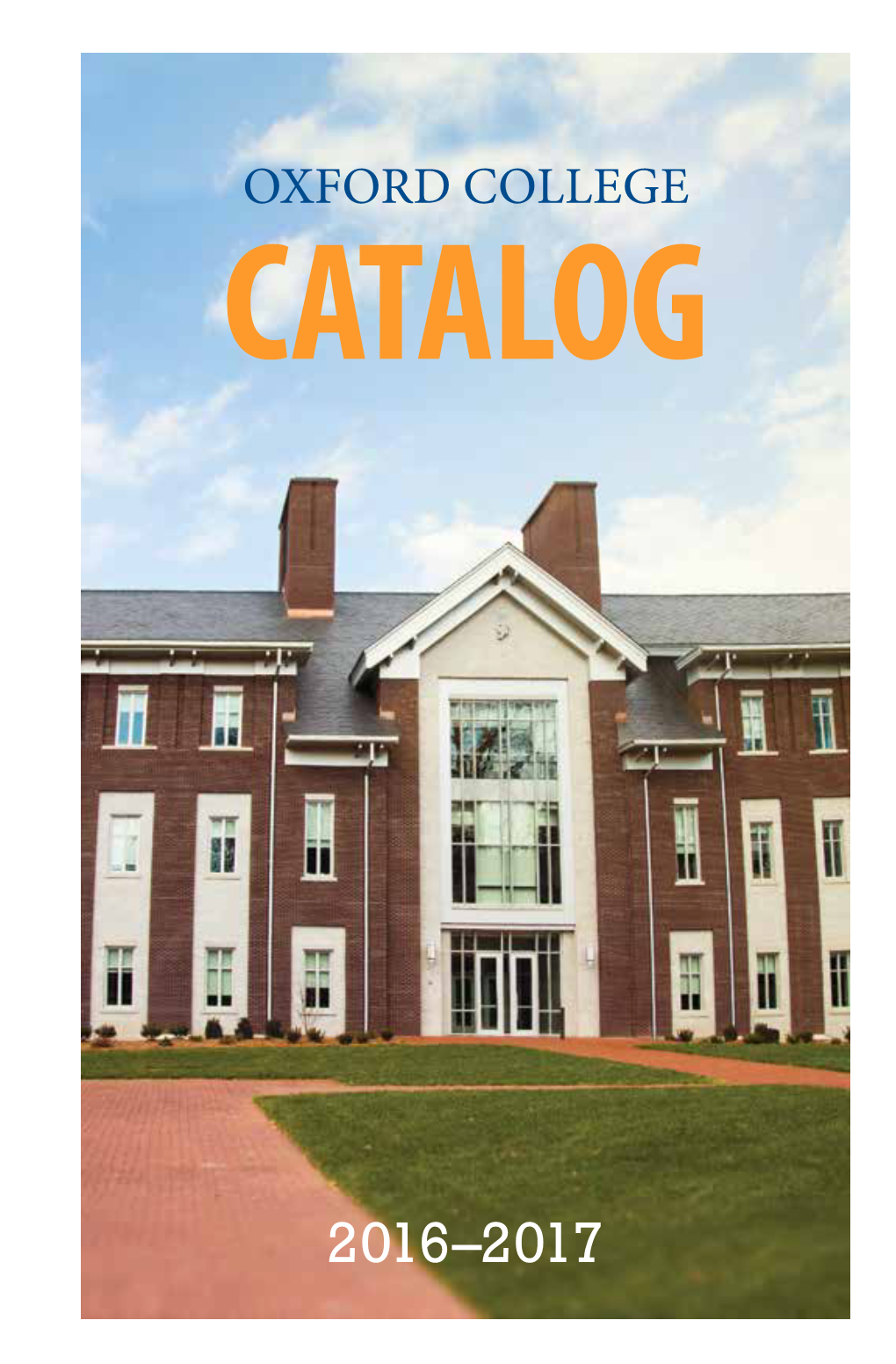 2016-2017 Catalog