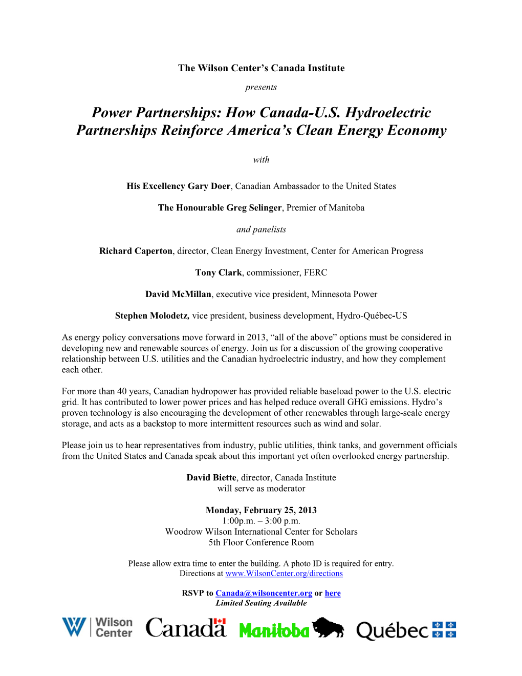 Power Partnerships: How Canada-U.S