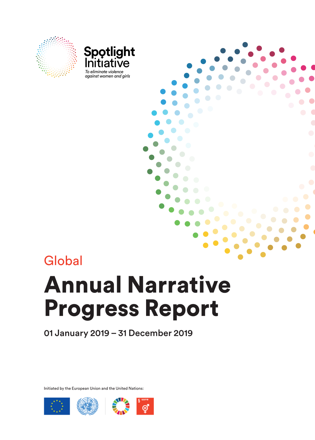 Annual Narrative Progress Report 01 January 2019 – 31 December 2019