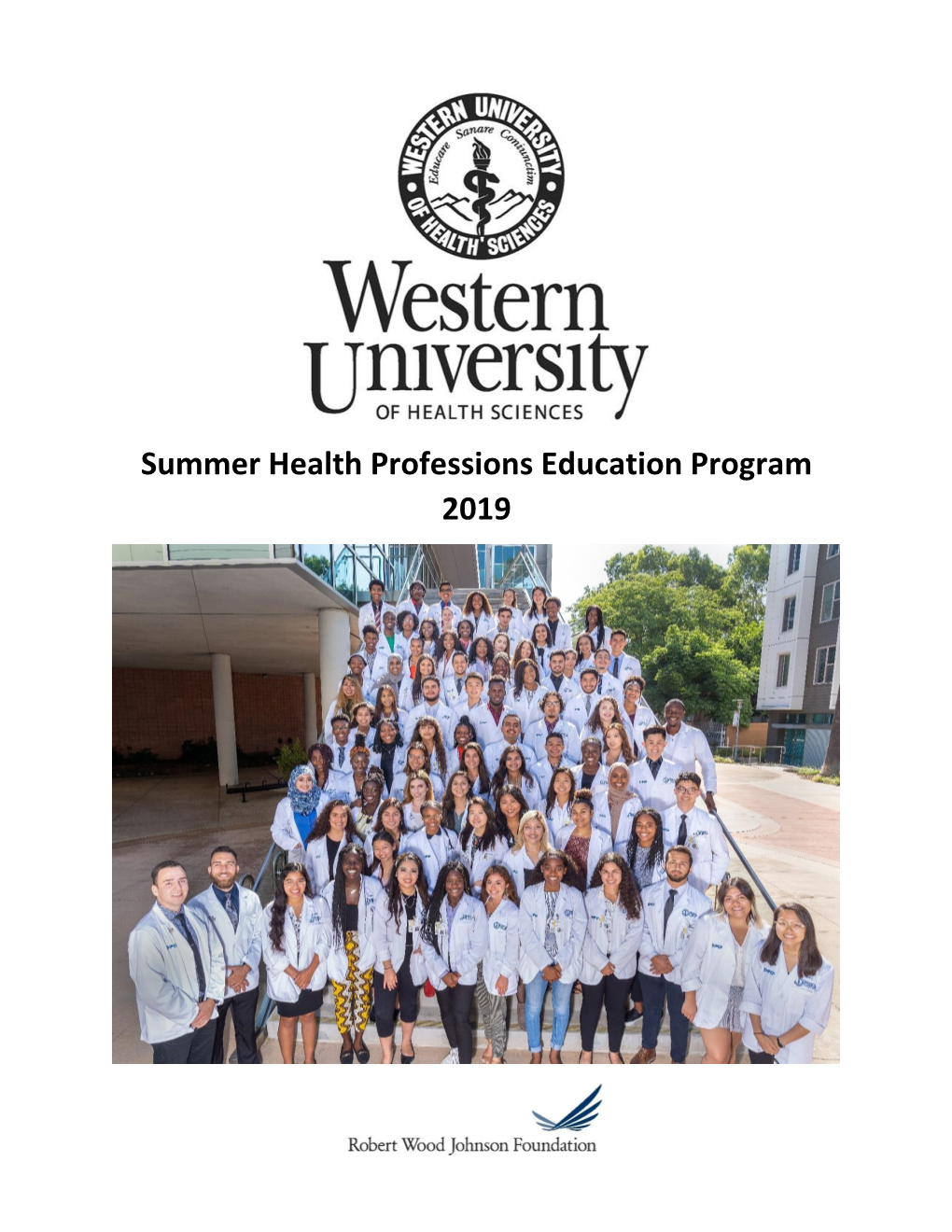 Summer Health Professions Education Program 2019