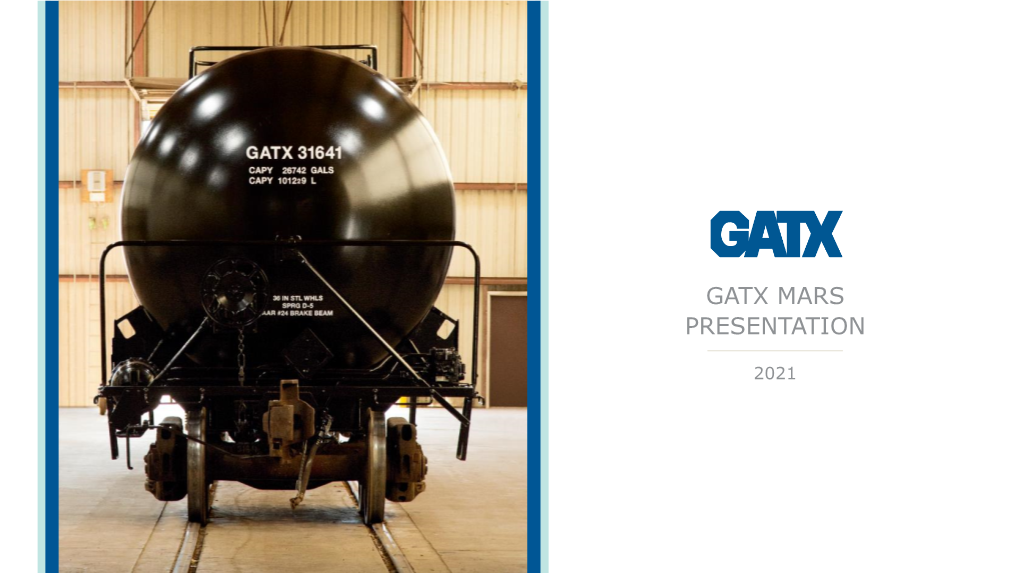 Gatx Mars Presentation