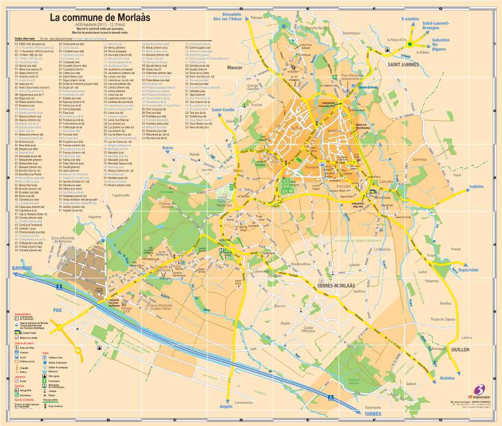 Plan Morlaas 1200X1600