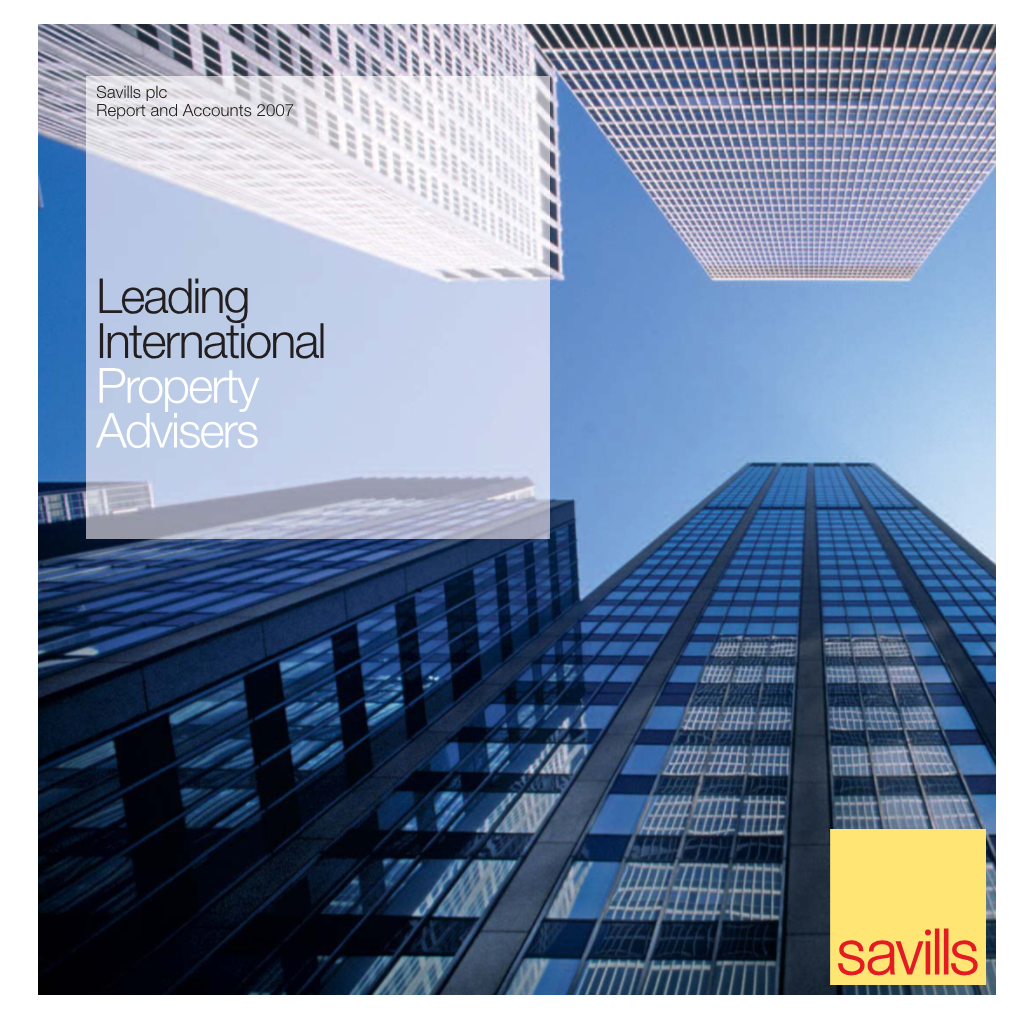 Savills Annual Report 2007