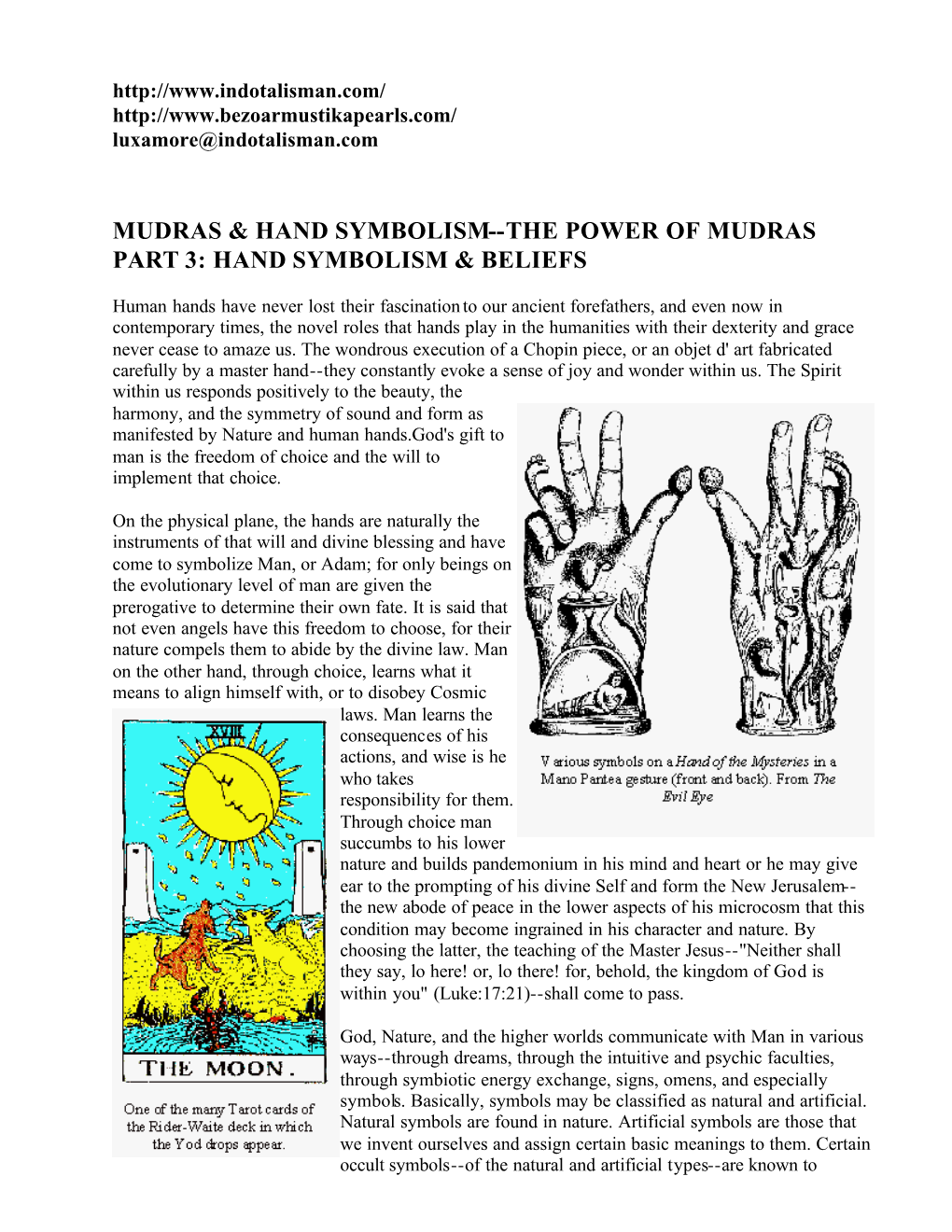 The Power of Mudras Part 3 : Hand Symbolism and Beliefs