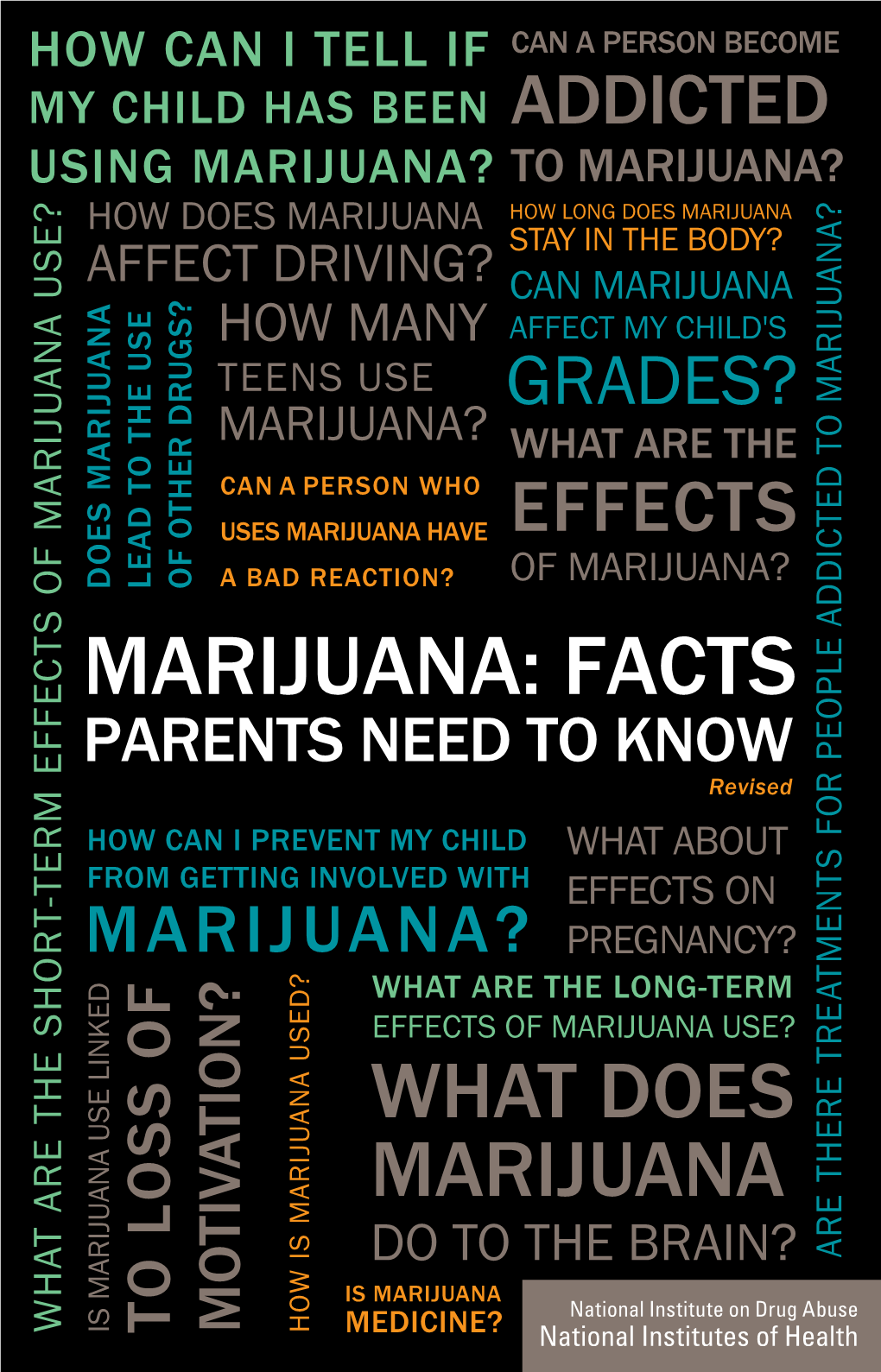 Marijuana: Facts Parents Need to Know and (2) Marijuana: Facts for Teens