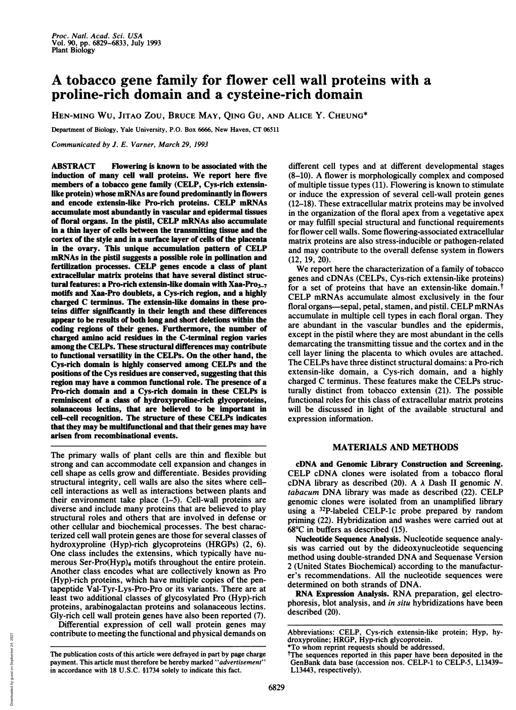 Proline-Rich Domain and a Cysteine-Rich Domain