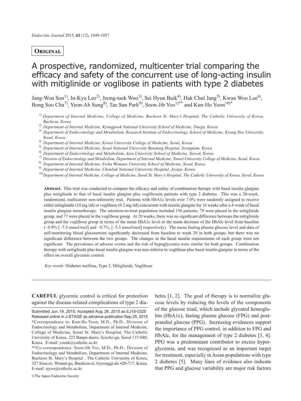 A Prospective, Randomized, Multicenter Trial Comparing The