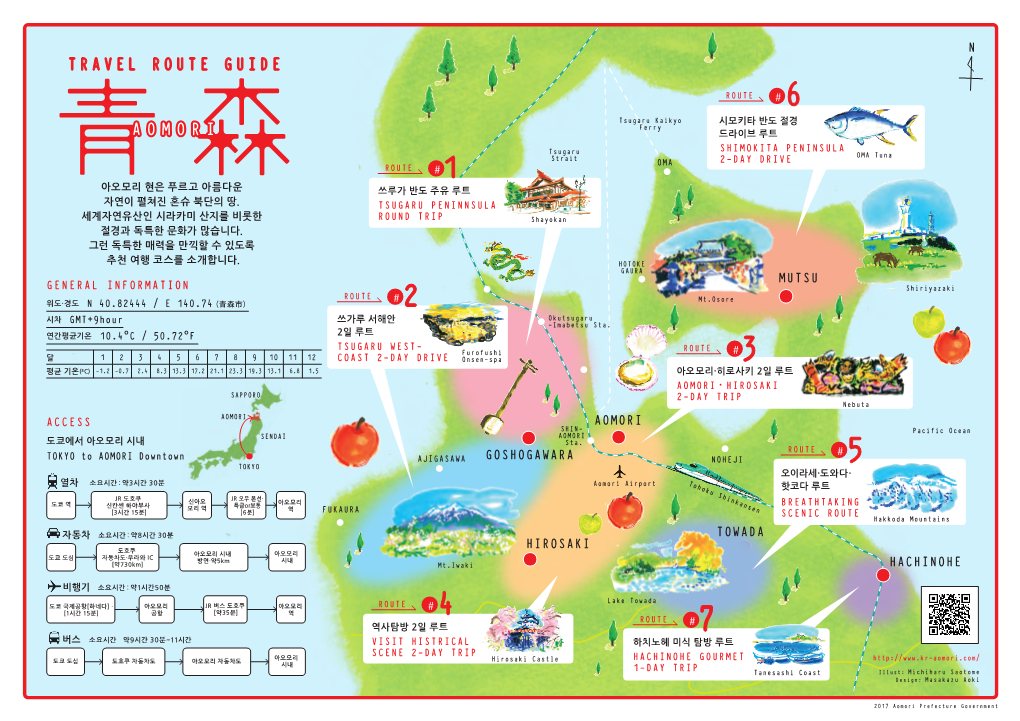 Aomori Travel Route Guide