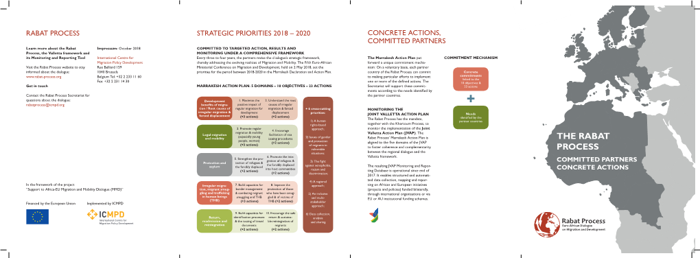 2020 Rabat Process Concrete Actions, Committed Partners