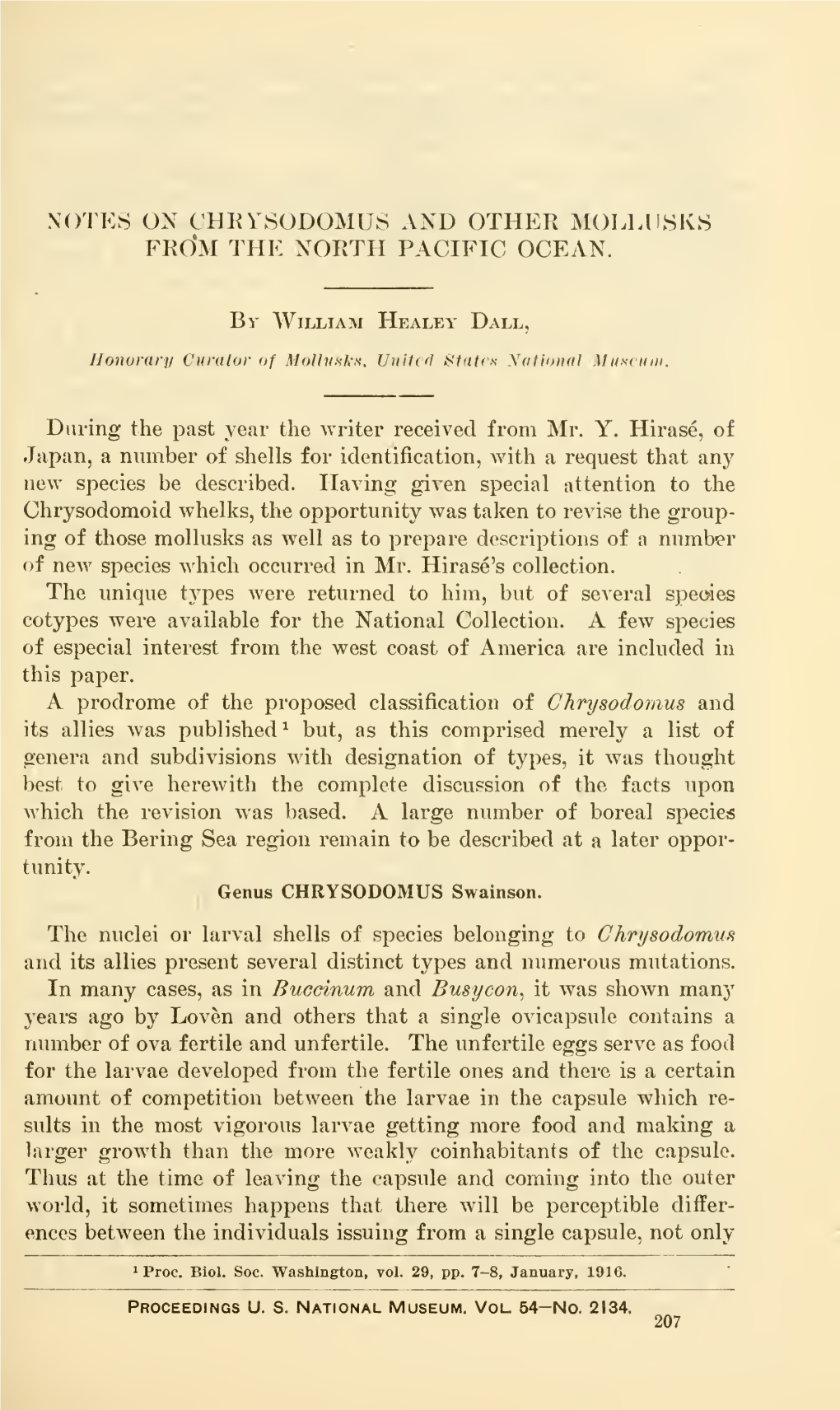 Proceedings of the United States National Museum