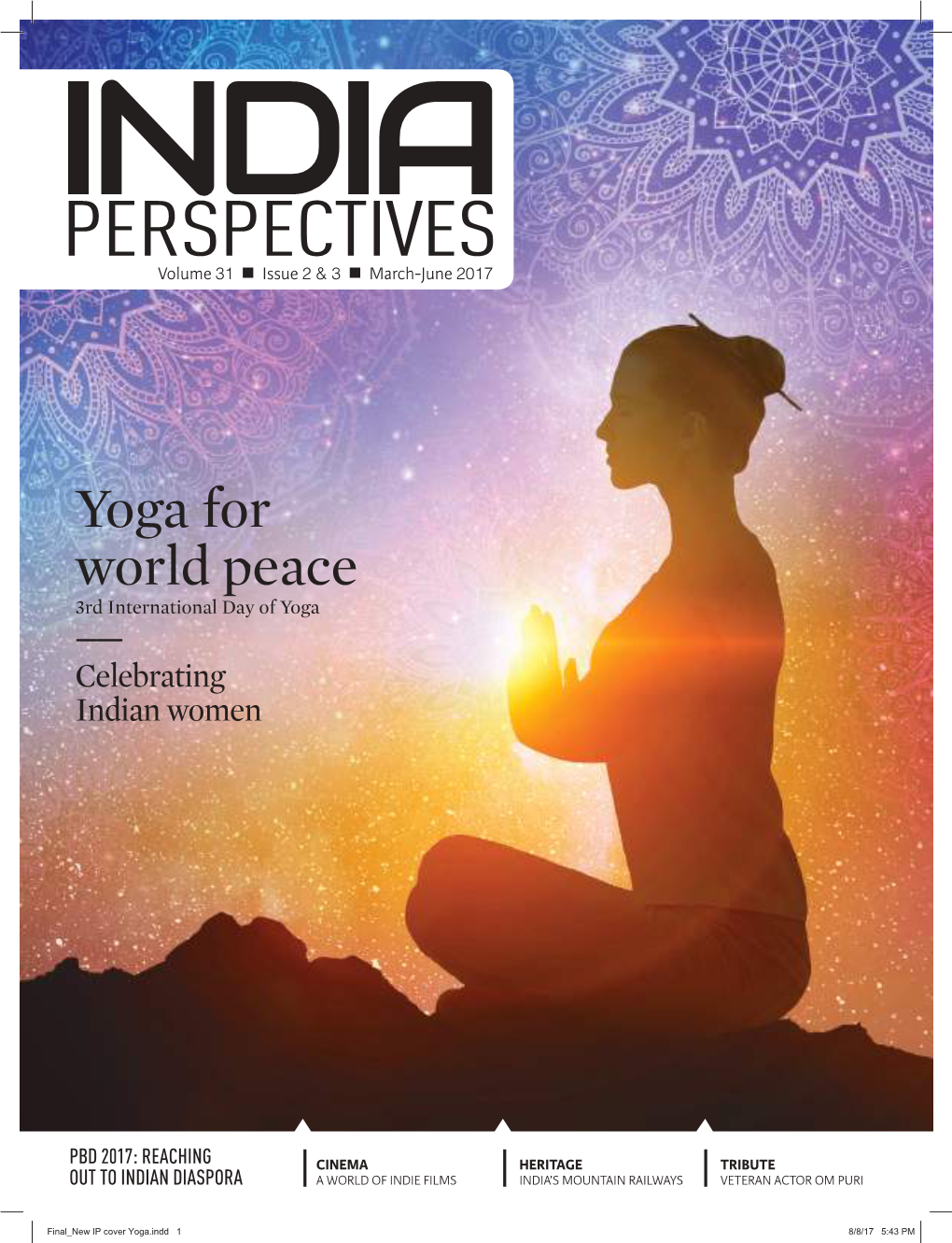 Yoga for World Peace 3Rd International Day of Yoga