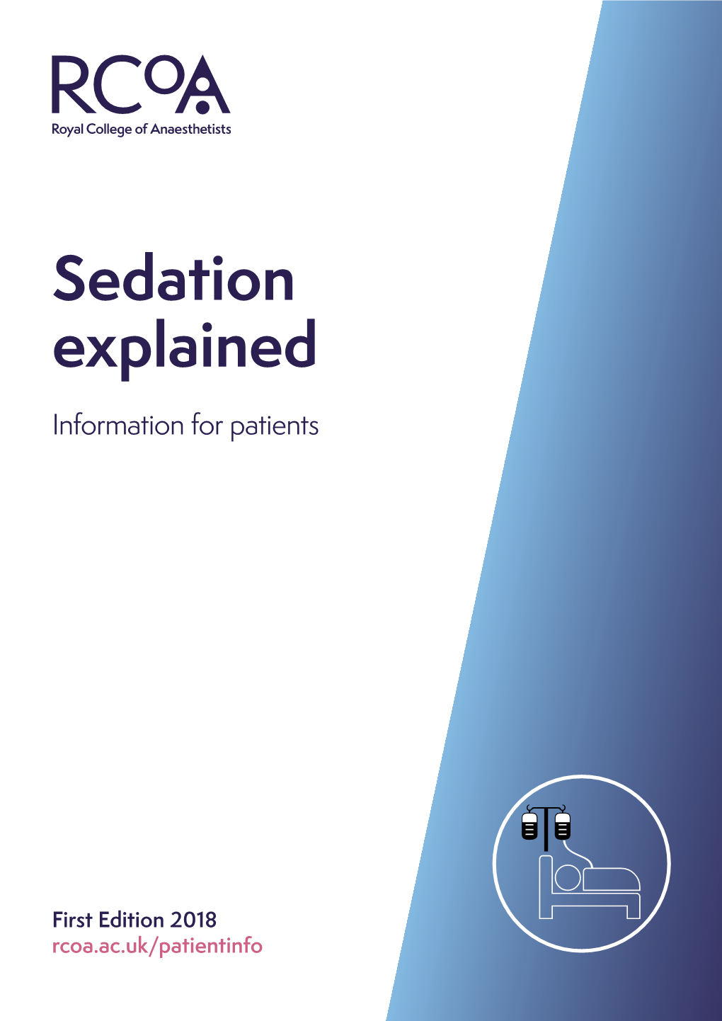 Sedation Explained Leaflet