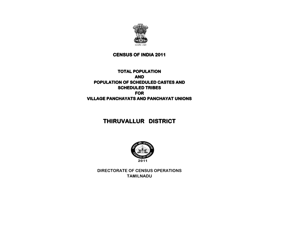 Thiruvallur District