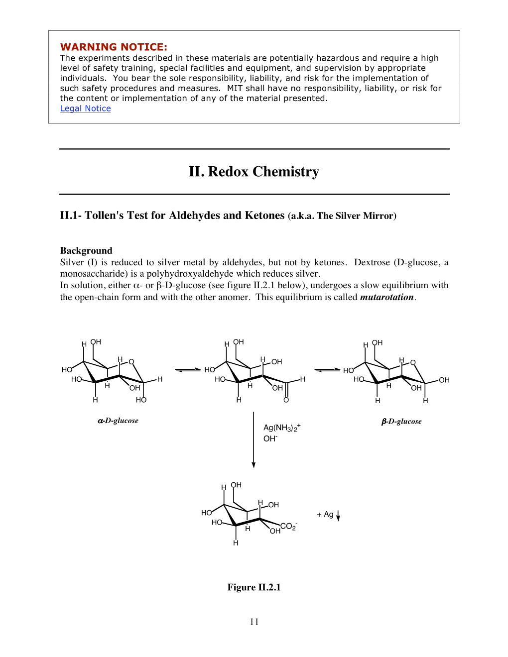 II. Redox Chemistry