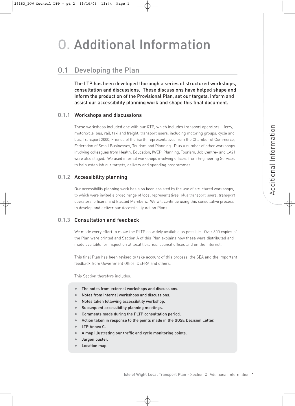 26183 IOW Council LTP - Pt 2 19/10/06 13:44 Page 1