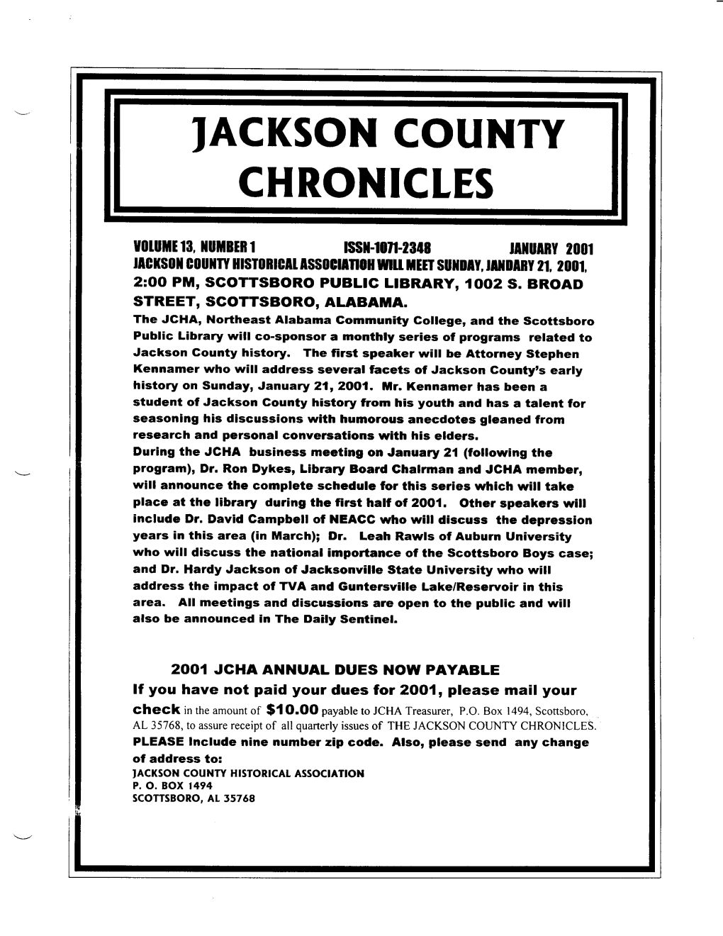 Jackson County Chronicles