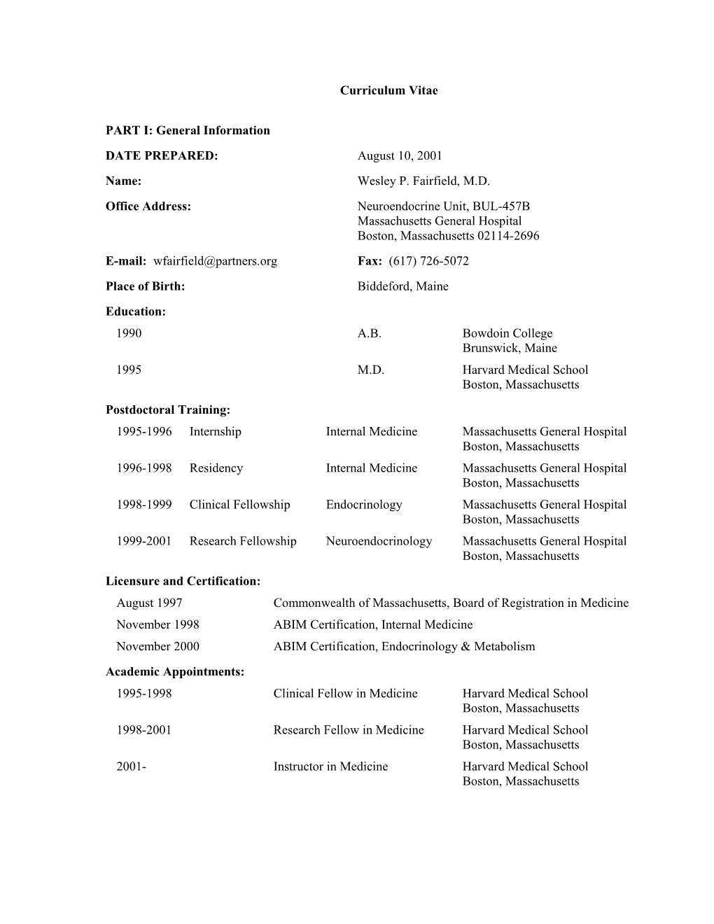 Curriculum Vitae s445