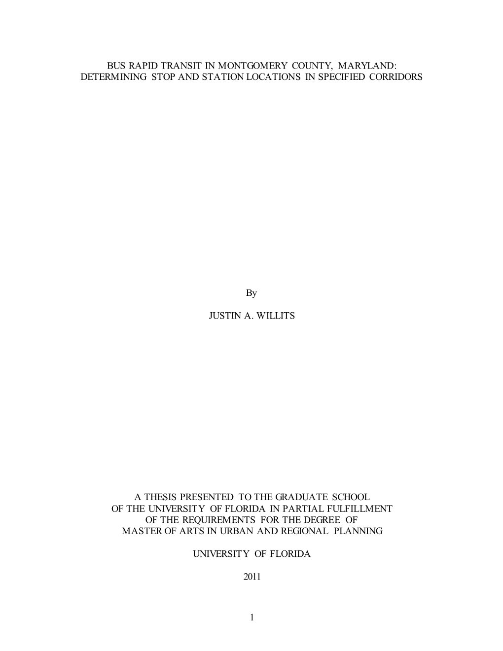 University of Florida Thesis Or Dissertation