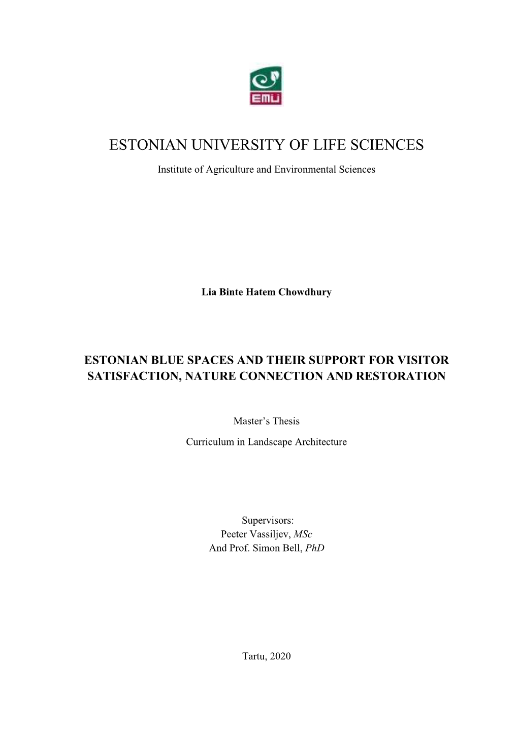 Estonian University of Life Sciences