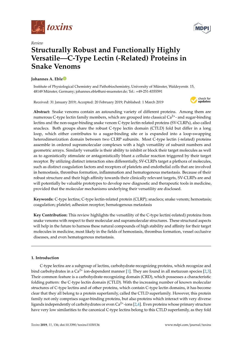 Proteins in Snake Venoms