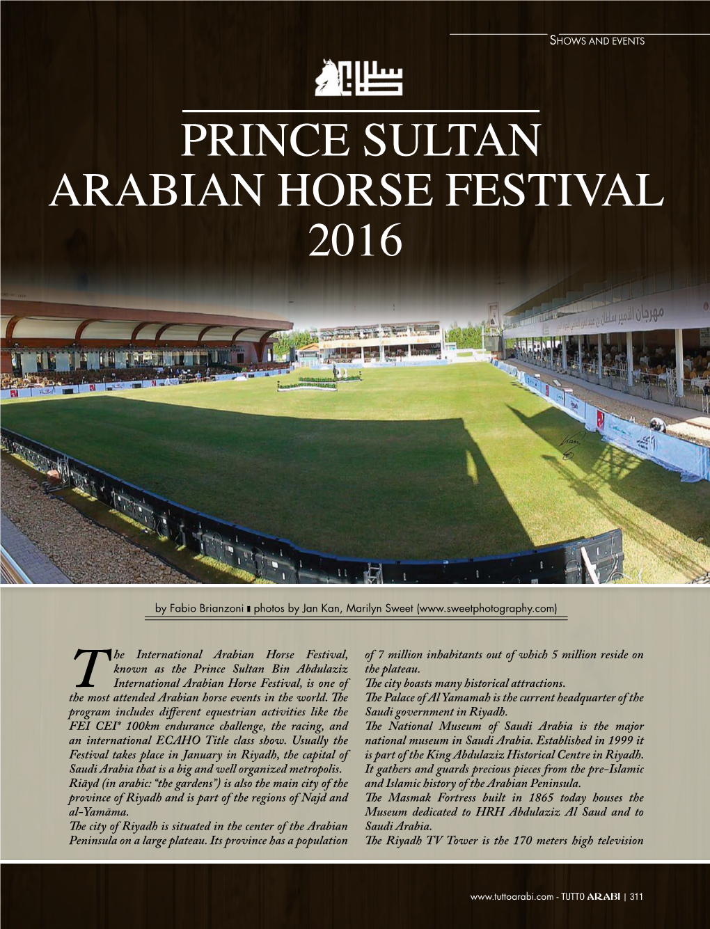 Prince Sultan Arabian Horse Festival 2016