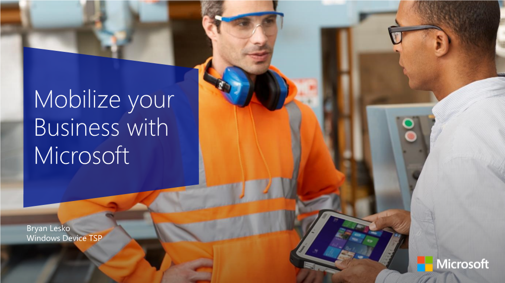 Business Mobility with Microsoft