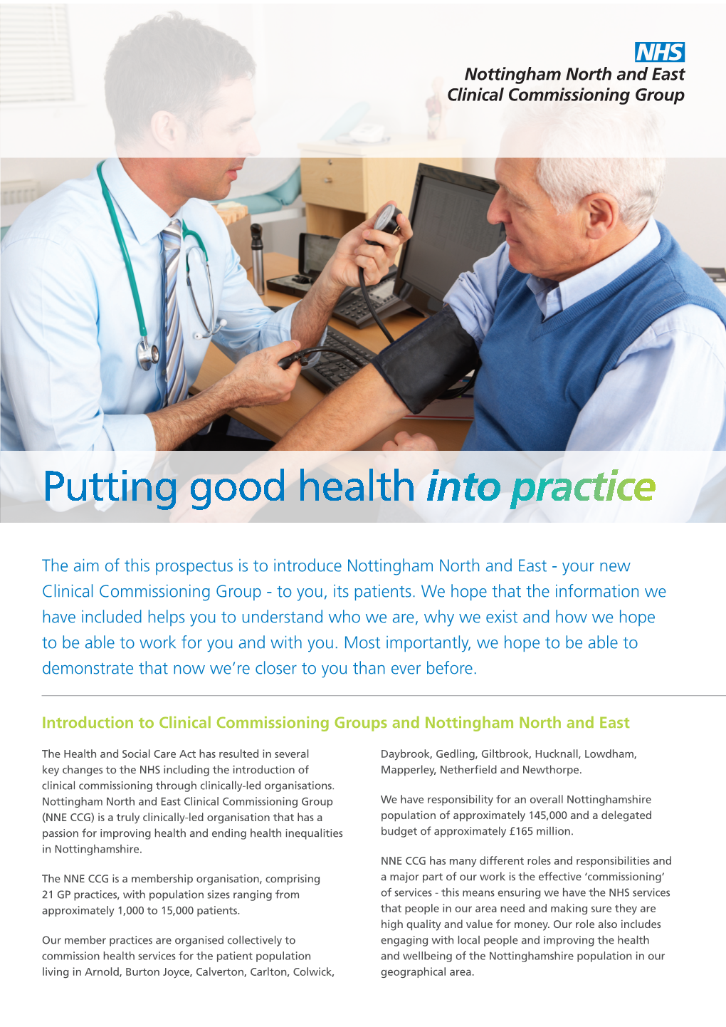 Putting Good Health Into Practice