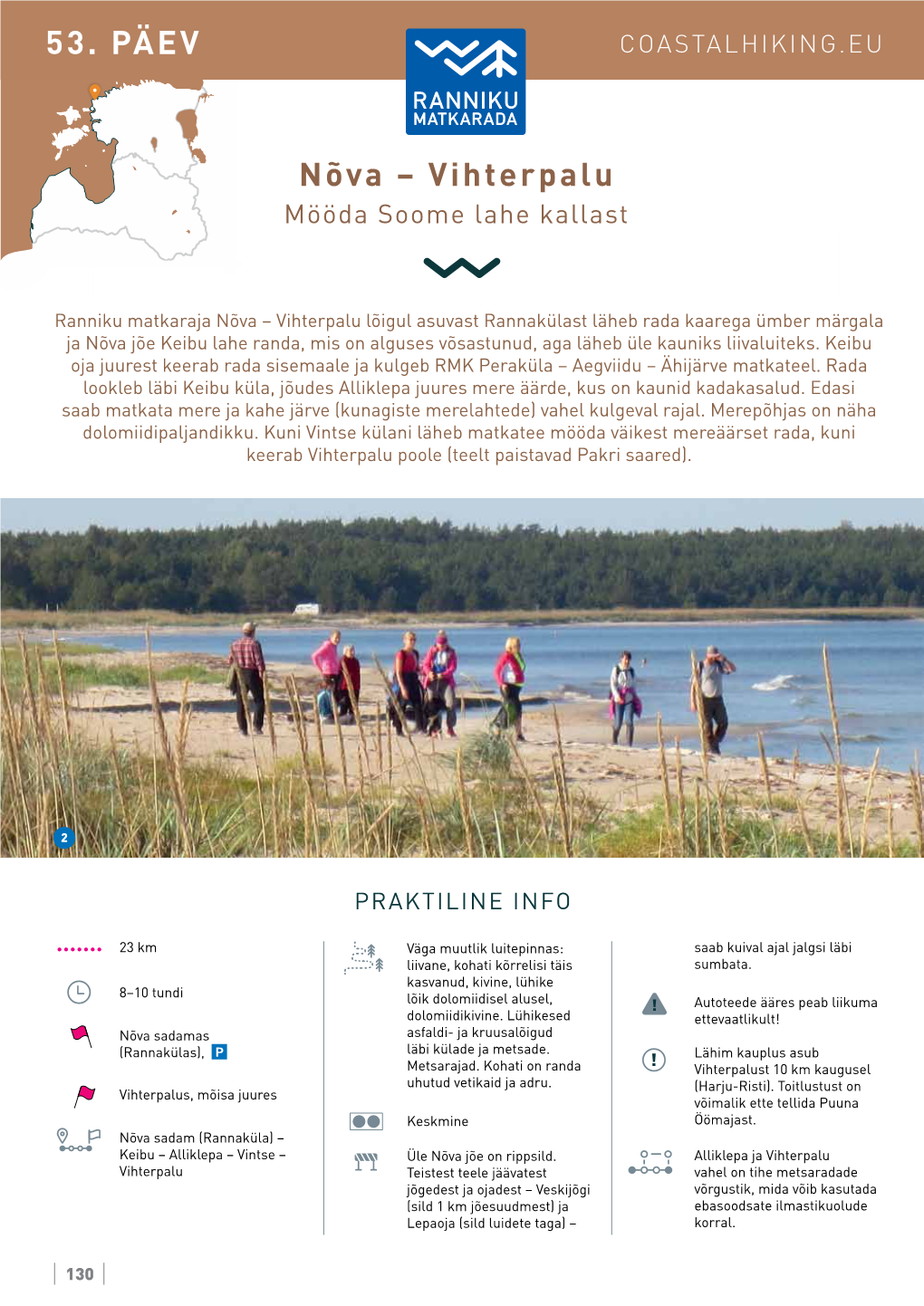 Nõva – Vihterpalu Mööda Soome Lahe Kallast