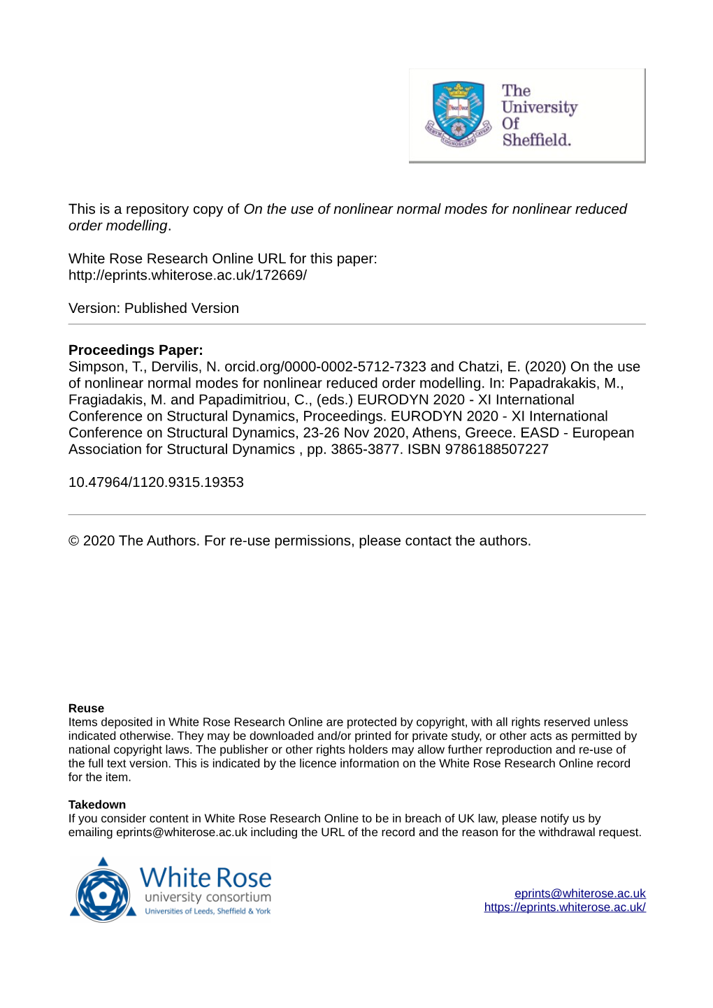 On the Use of Nonlinear Normal Modes for Nonlinear Reduced Order Modelling