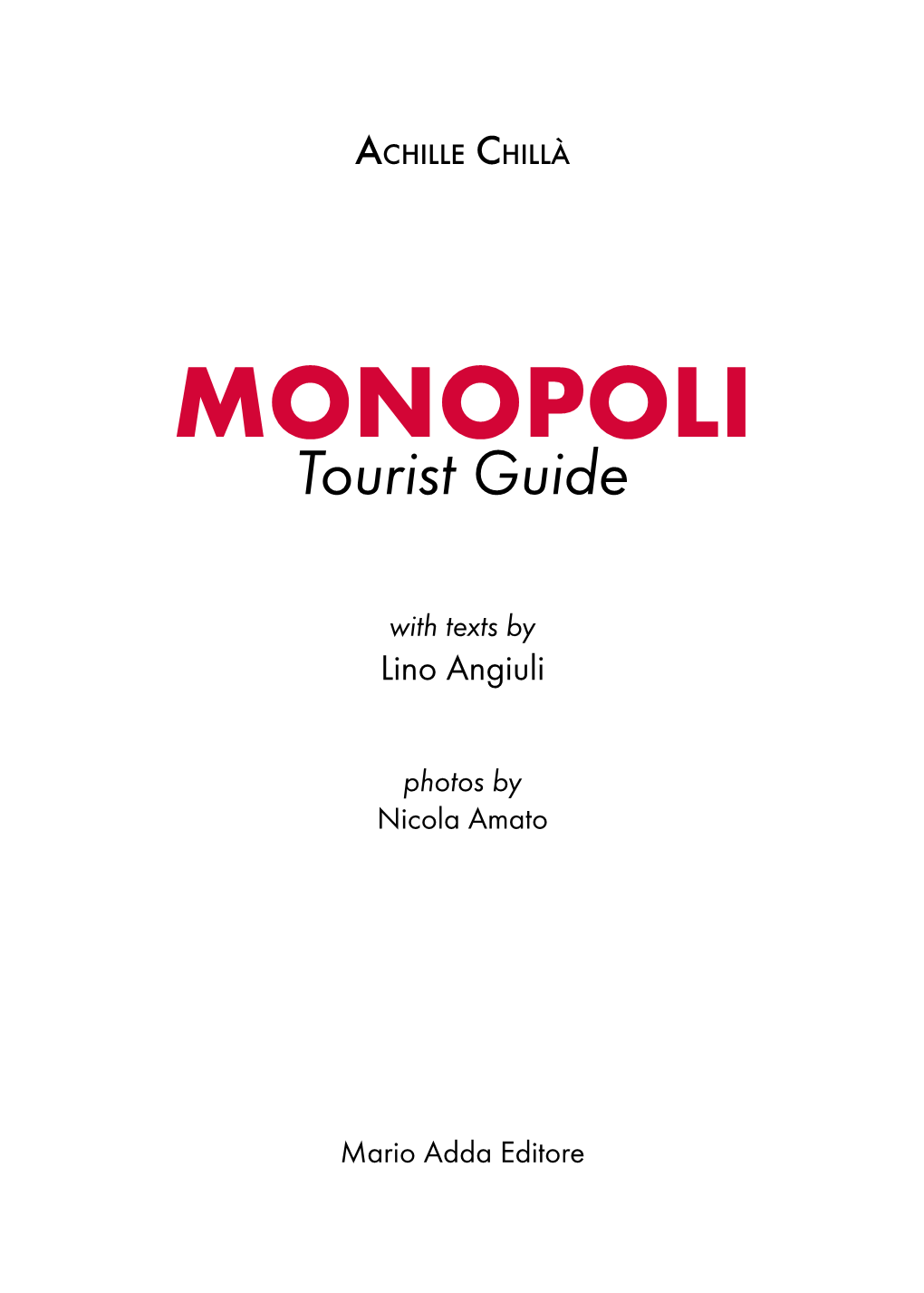 MONOPOLI Tourist Guide