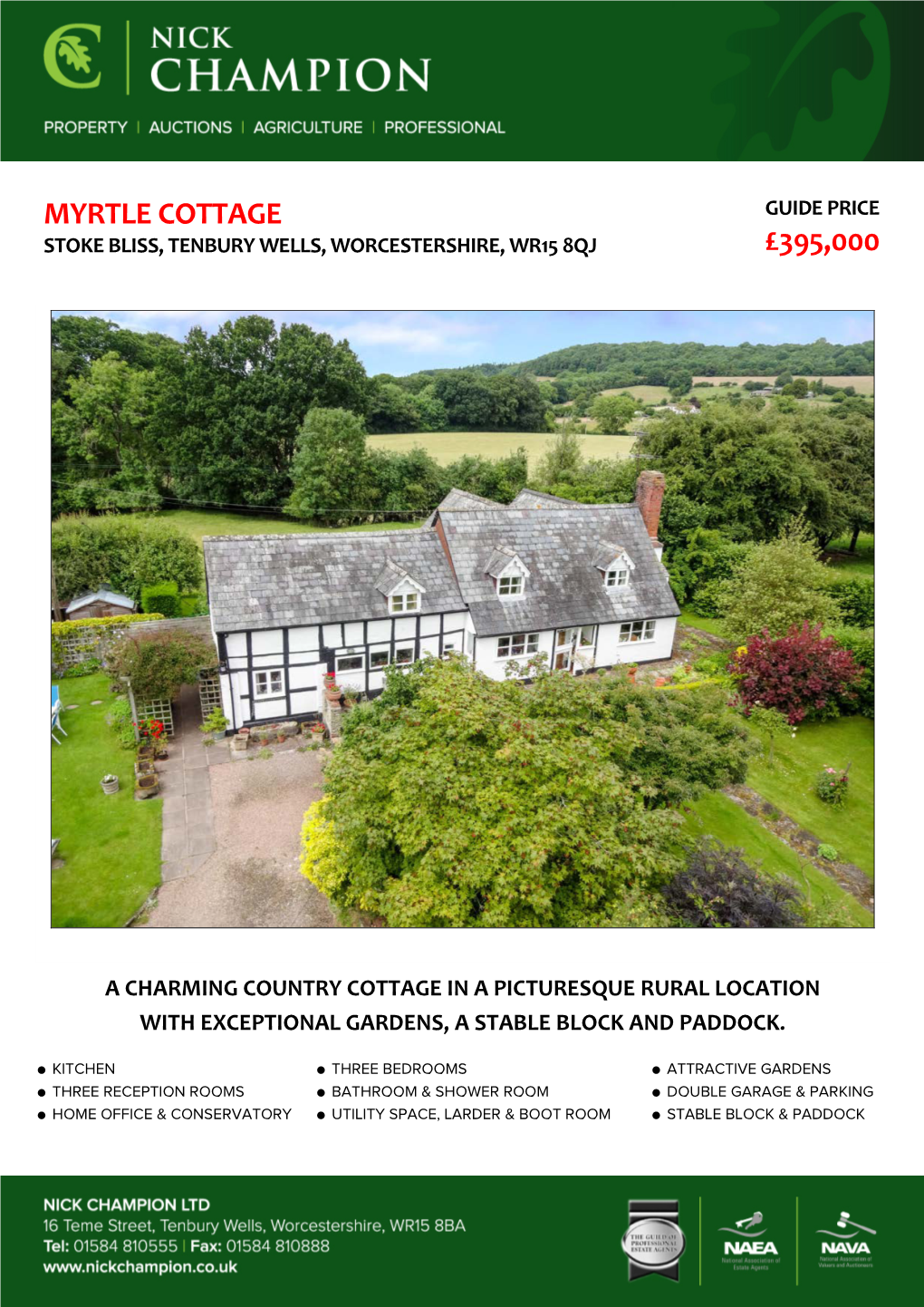 £395,000 Myrtle Cottage