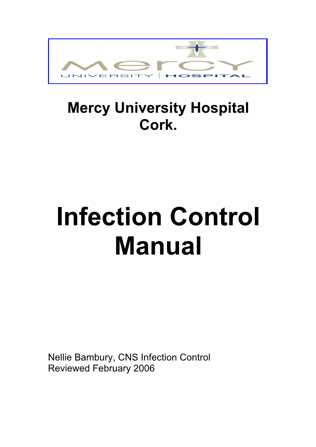 Infection Control Manual