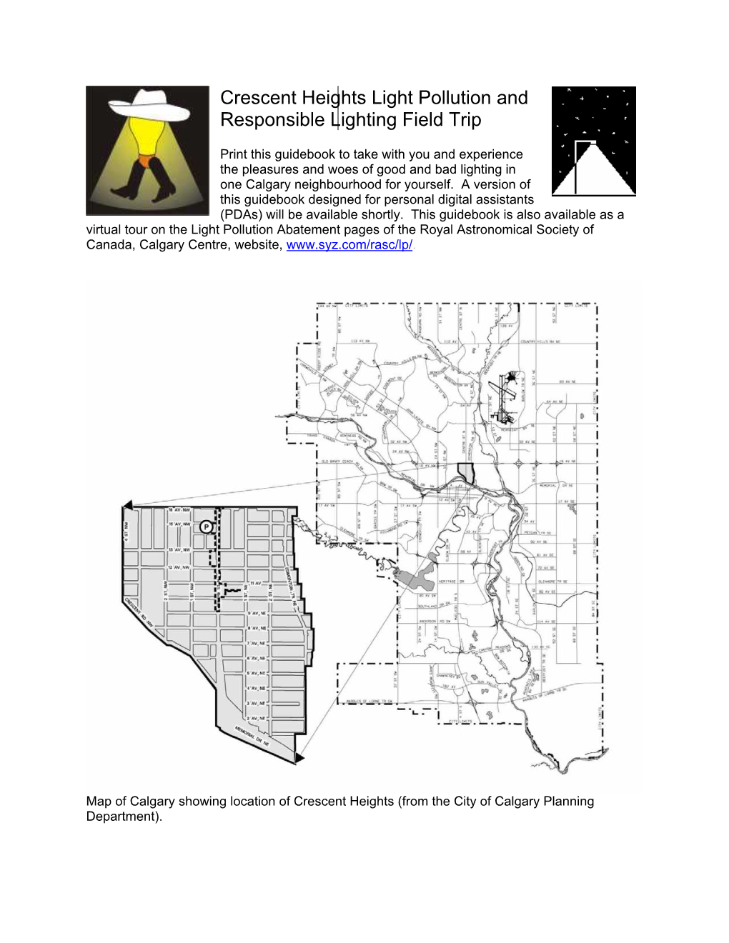 Crescent Heights Light Pollution and Responsible Lighting Field Trip