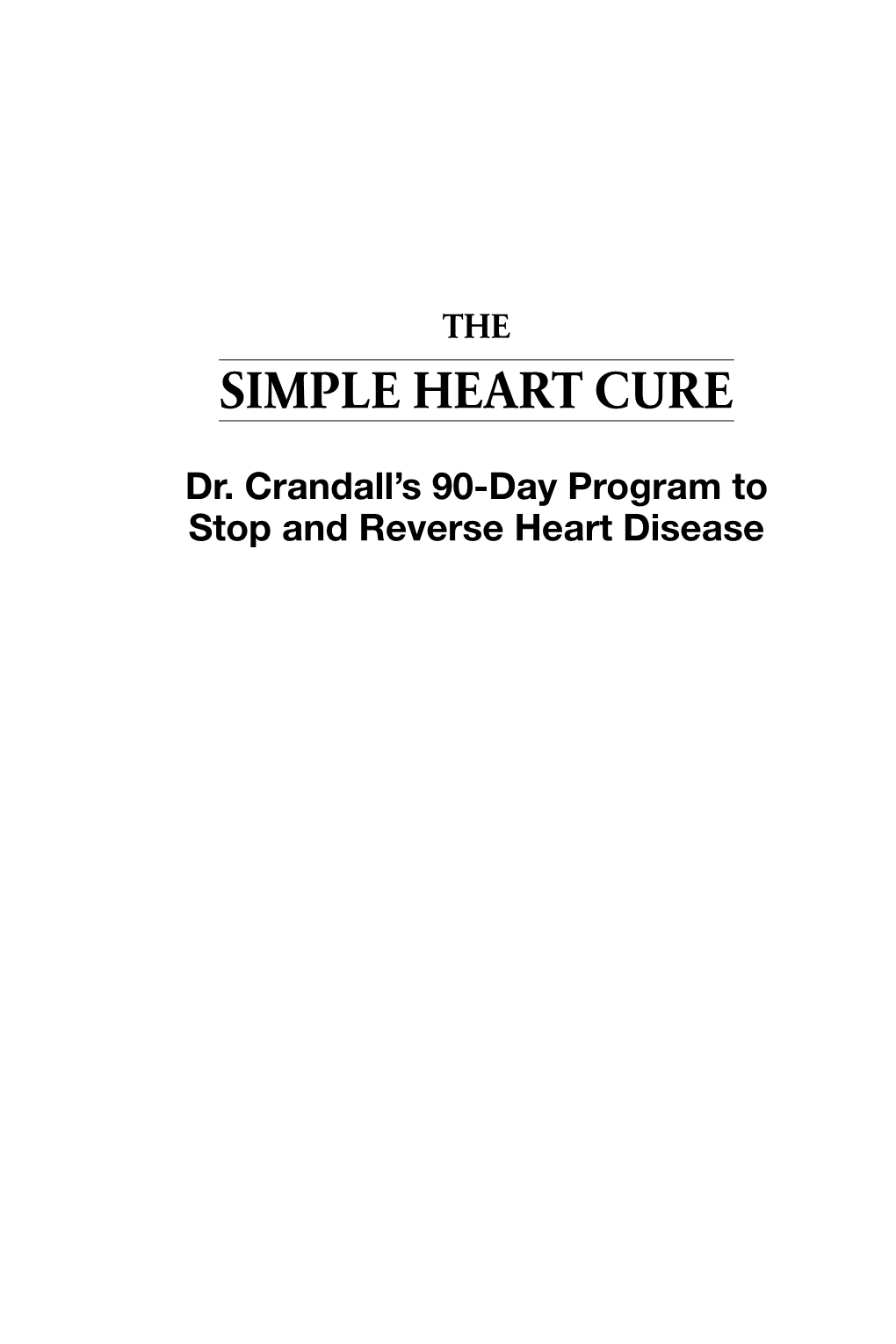 Simple Heart Cure