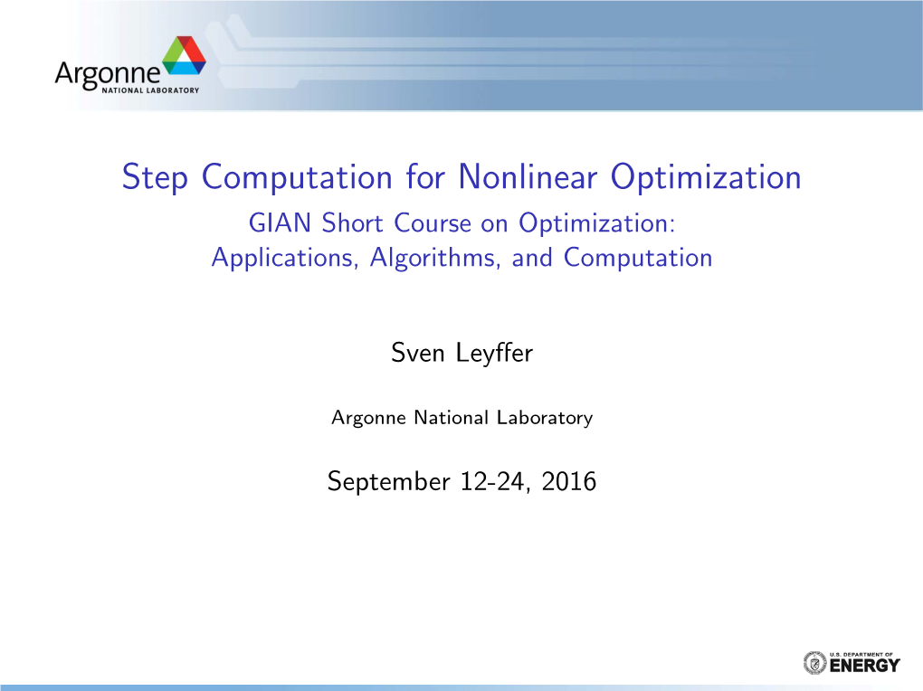 Sequential Quadratic Programming for Equality Constraints