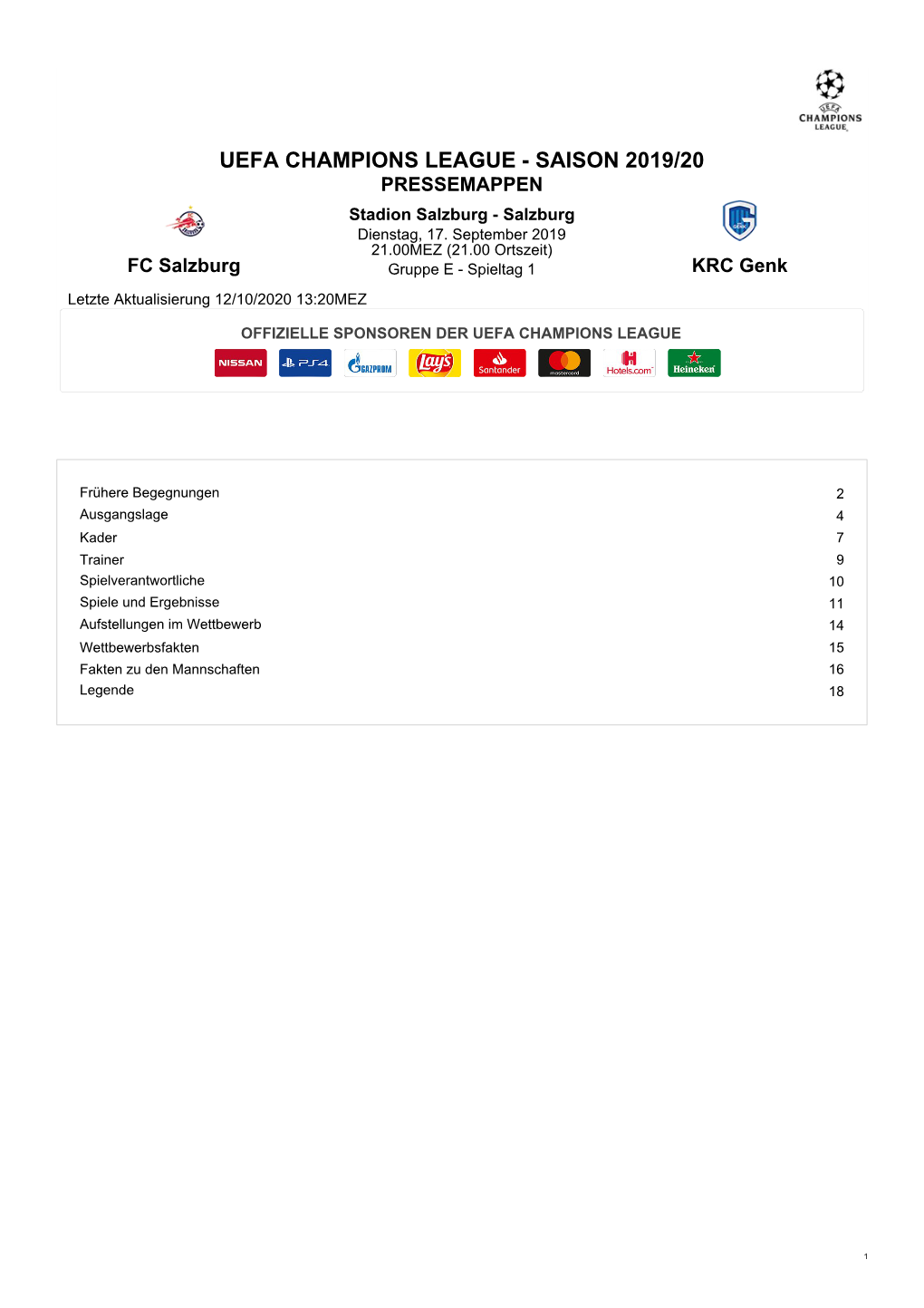 Pressemappe (Landessprache)