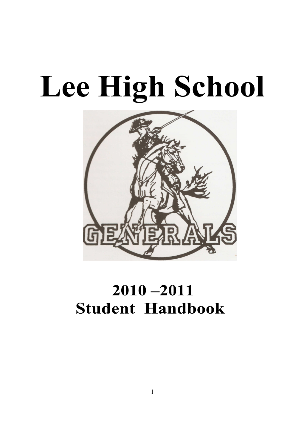 Student Handbook s11