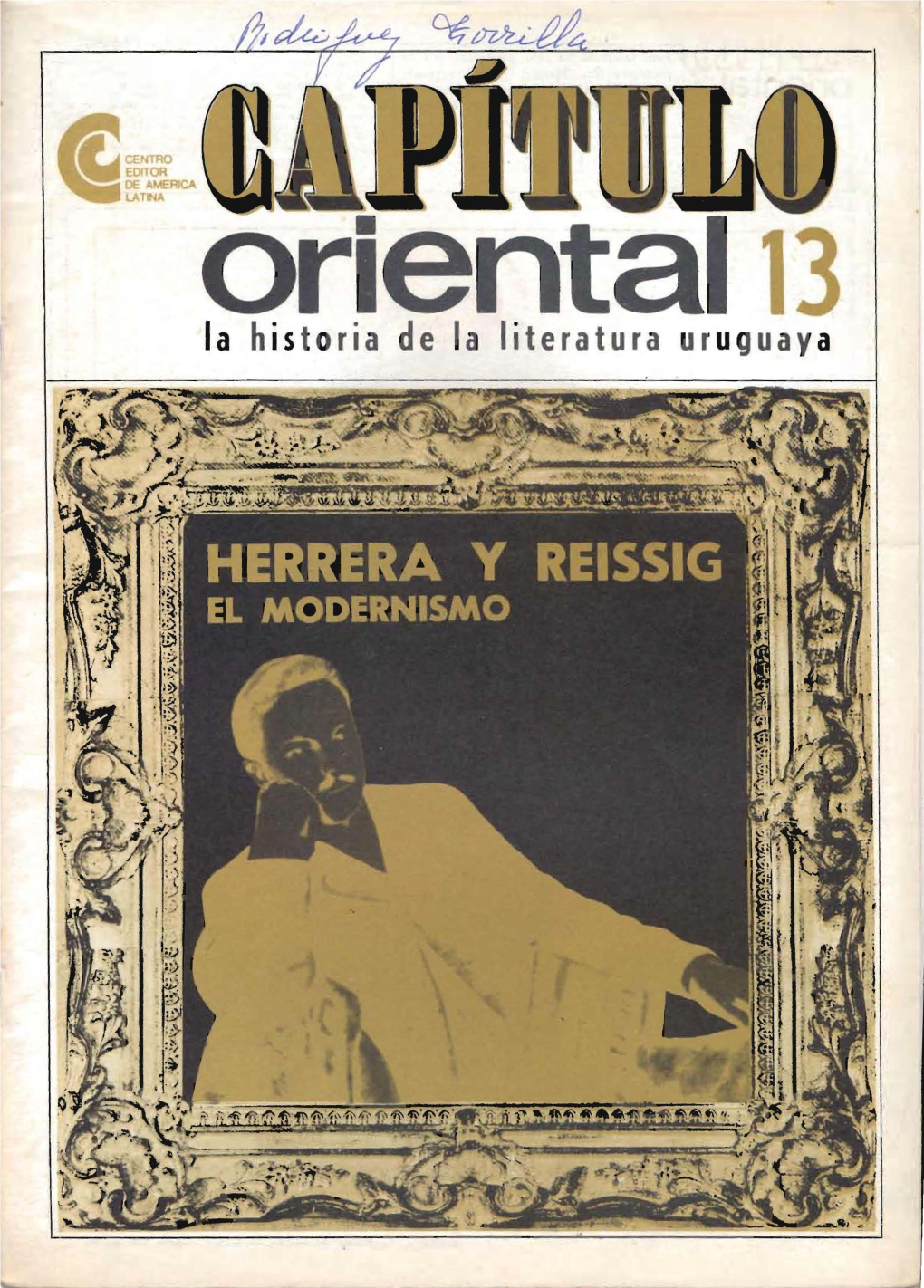 Herrera Y Reissig El Modernismo "Biblioteca Urukuaya Fundaf!Lcl1ta¡"