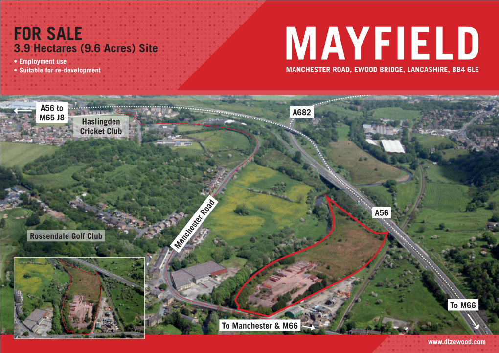 FOR SALE 3.9 Hectares (9.6 Acres) Site • Employment Use • Suitable for Re-Development