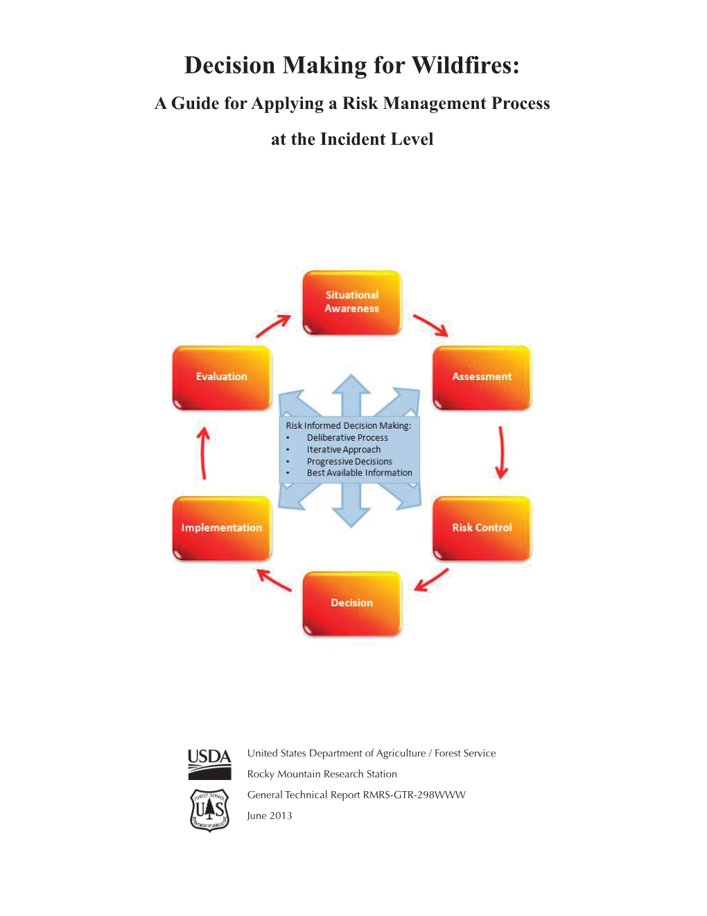 Decision Making for Wildfires: a Guide for Applying a Risk Management Process at the Incident Level