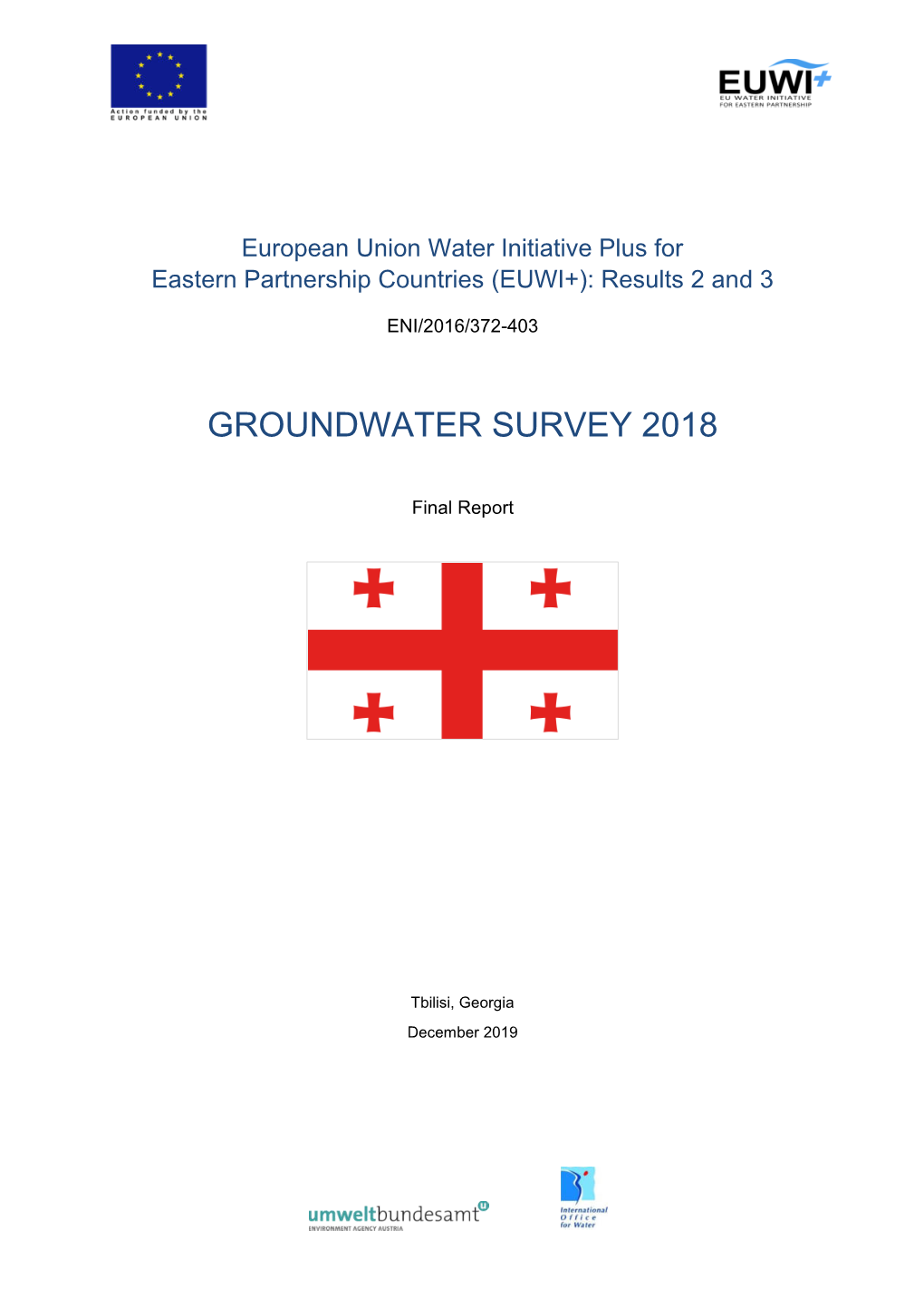 Groundwater Survey 2018
