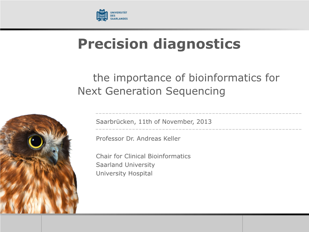 Precision Diagnostics