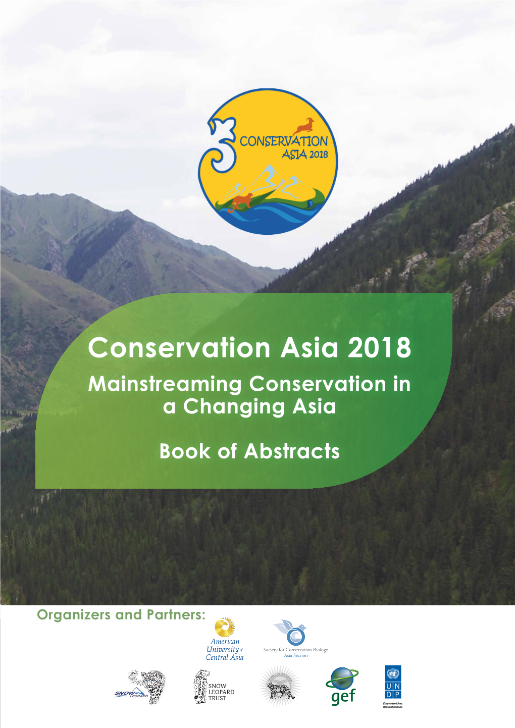 Conservation Asia 2018 Mainstreaming Conservation in a Changing Asia