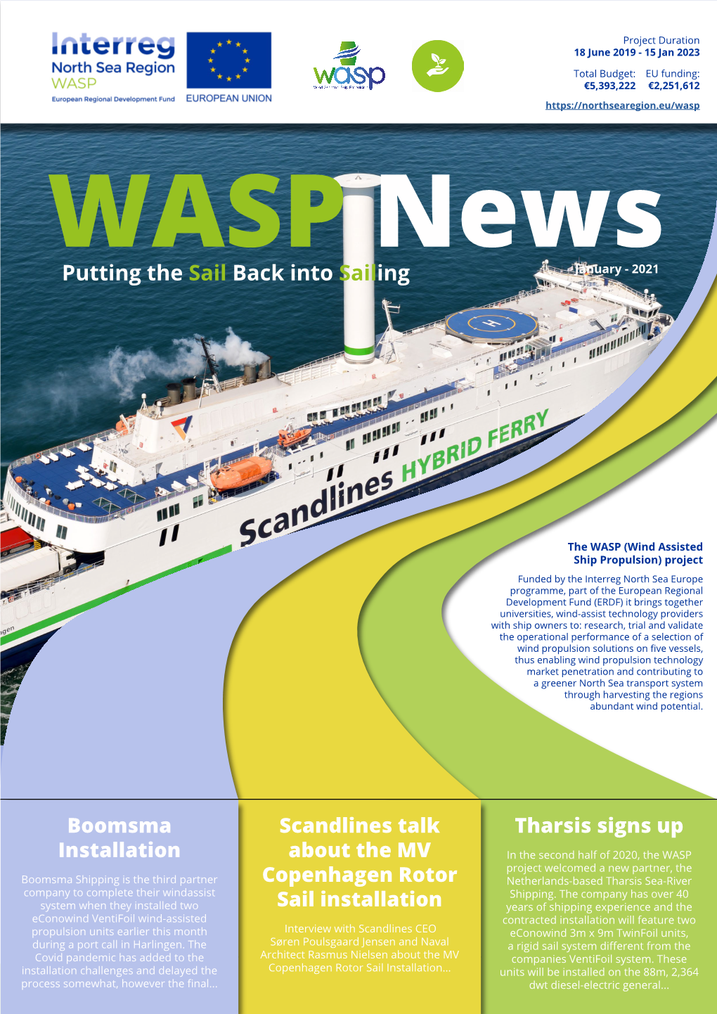 WASP Newsletter WASP News Interview with SCANDLINES CEO